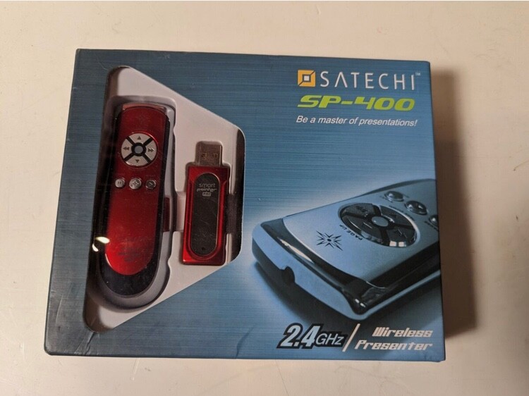 Bluetooth Wireless Presenter Pro Pointer Remote Control SP-400