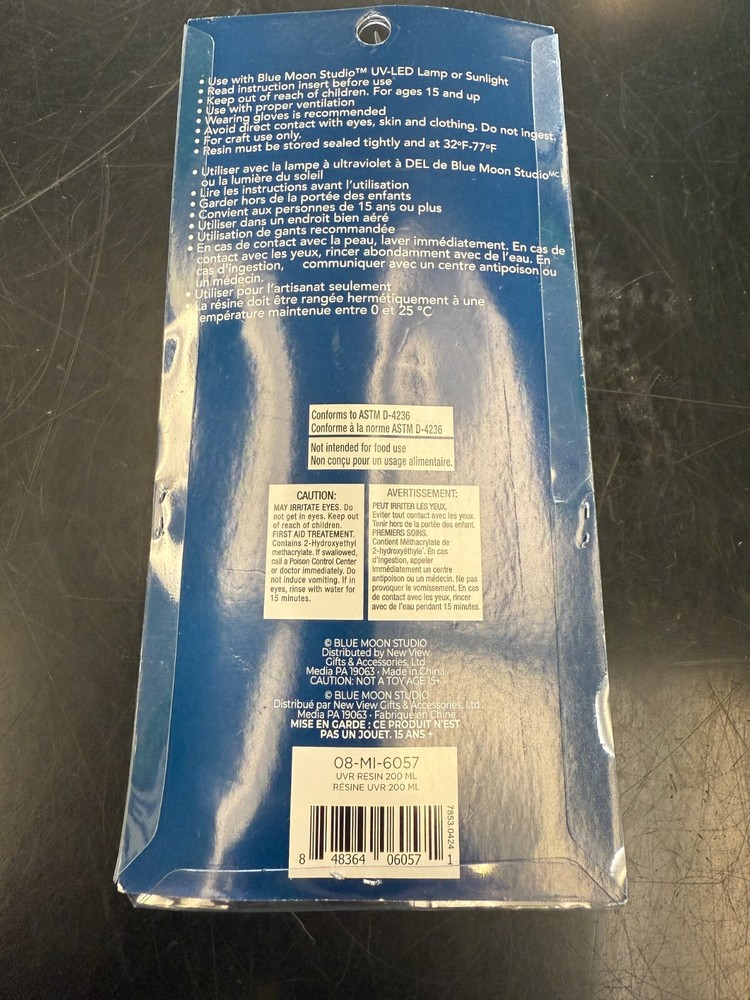 Blue Moon Studio UV-Cured Resin, 6.7oz