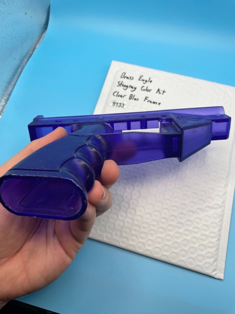 Brass Eagle Stingray Color Kit Clear Blue Frame