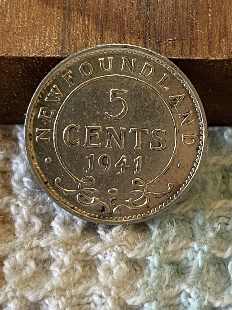 1941 Newfoundland 5 Cent