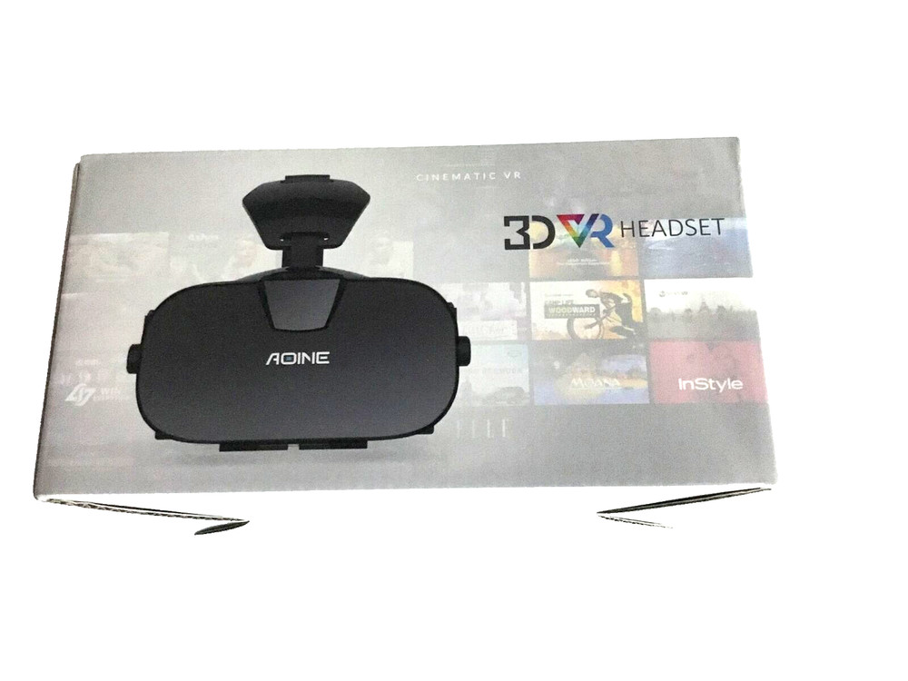 Virtual Reality Glasses 3D VR BOX with Headset Remote Control for Android iPhone