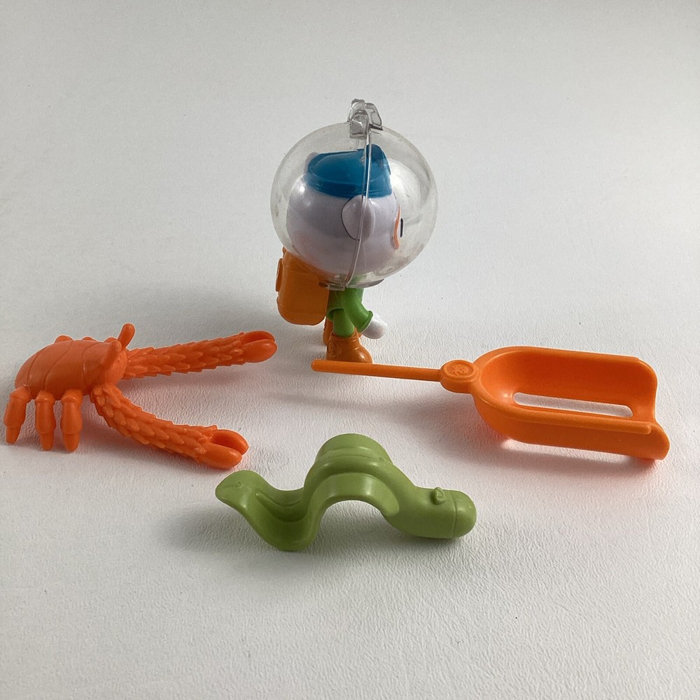 Fisher Price Octonauts Captain Barnacles Figure Sea Creature Crab Eel Accessory