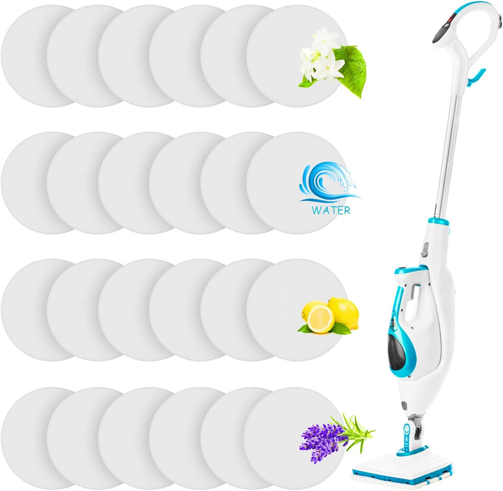 24 Pcs Replacement Steam Mop Scent Disc Practical Fragrance 4 Different Fragranc