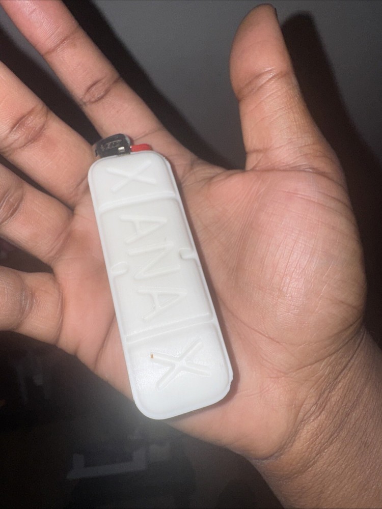 Xanax Lighter Case for (mini BIC Lighters) lighter not included