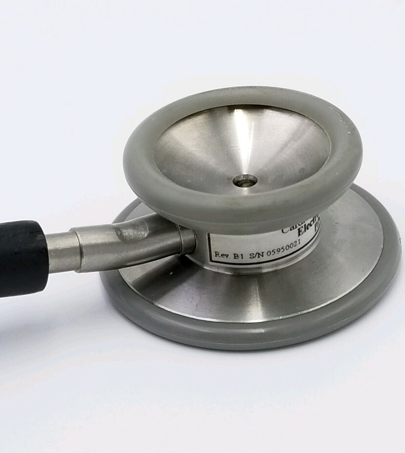 Cardionics Electronic Black Stethoscope P/N 718-7030