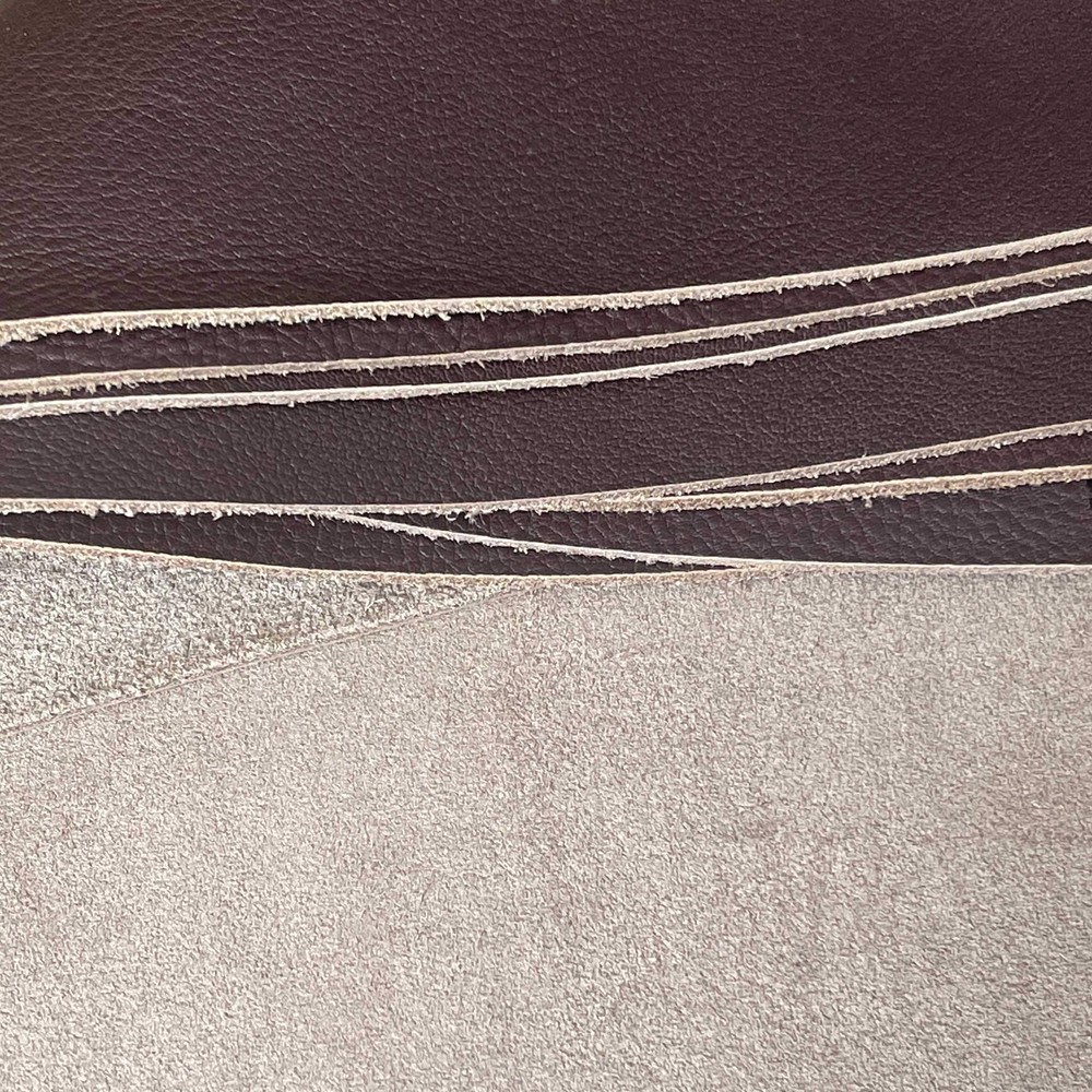 DiLoro Leather Hides Full Grain Cowhide Pebbled DIY Material Sheet Hide 12"x24"