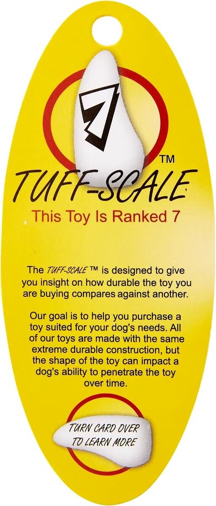 Tuffy Barnyard Bull Dog Toy