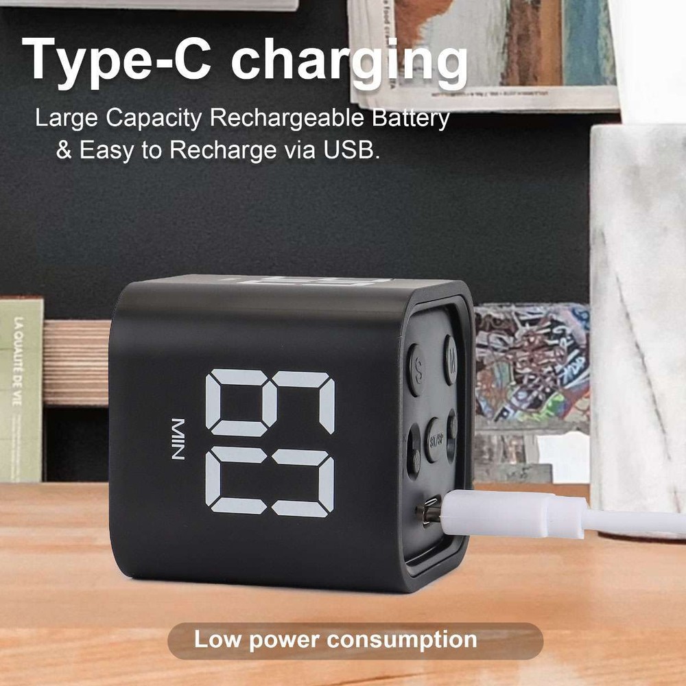 Cube Timer Gravity Sensor Setting Management Flip Timer Game Timer for Exercise