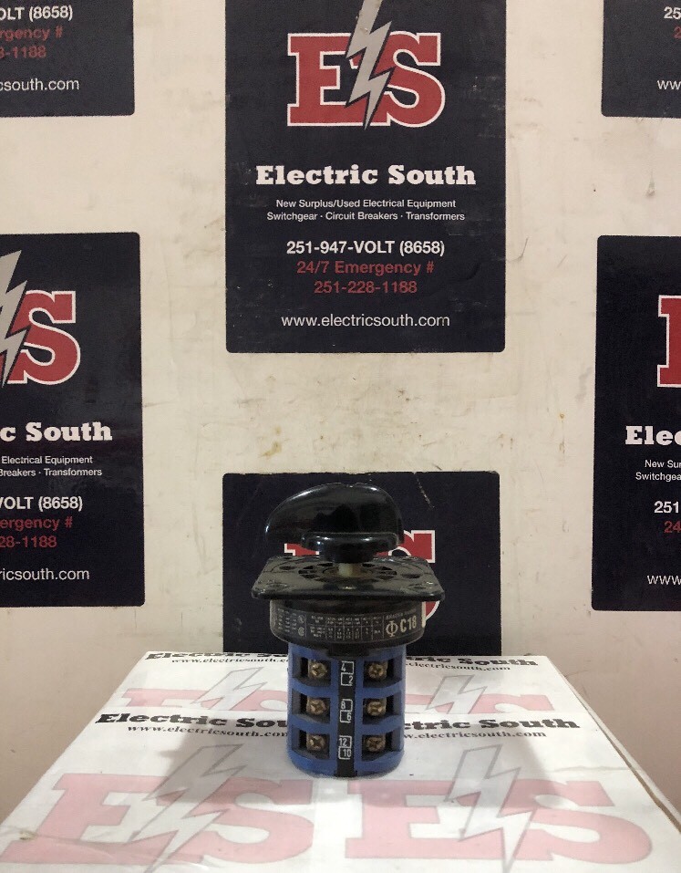 Kraus & Naimer Switch C18 120 Amp 600 Volt