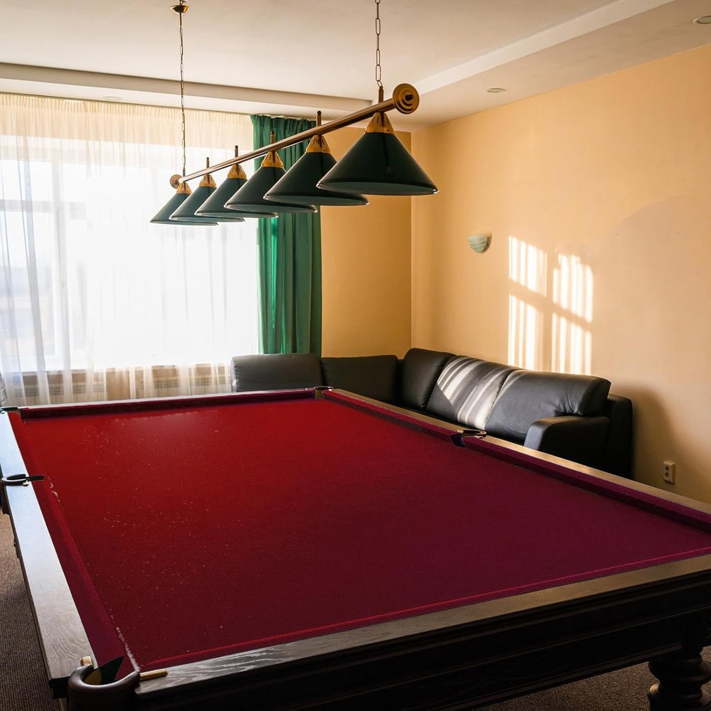 Billiard Cloth 8.53Ft Pool Table Felt with 6 Cloth Strips Pre Cut Pool Table for