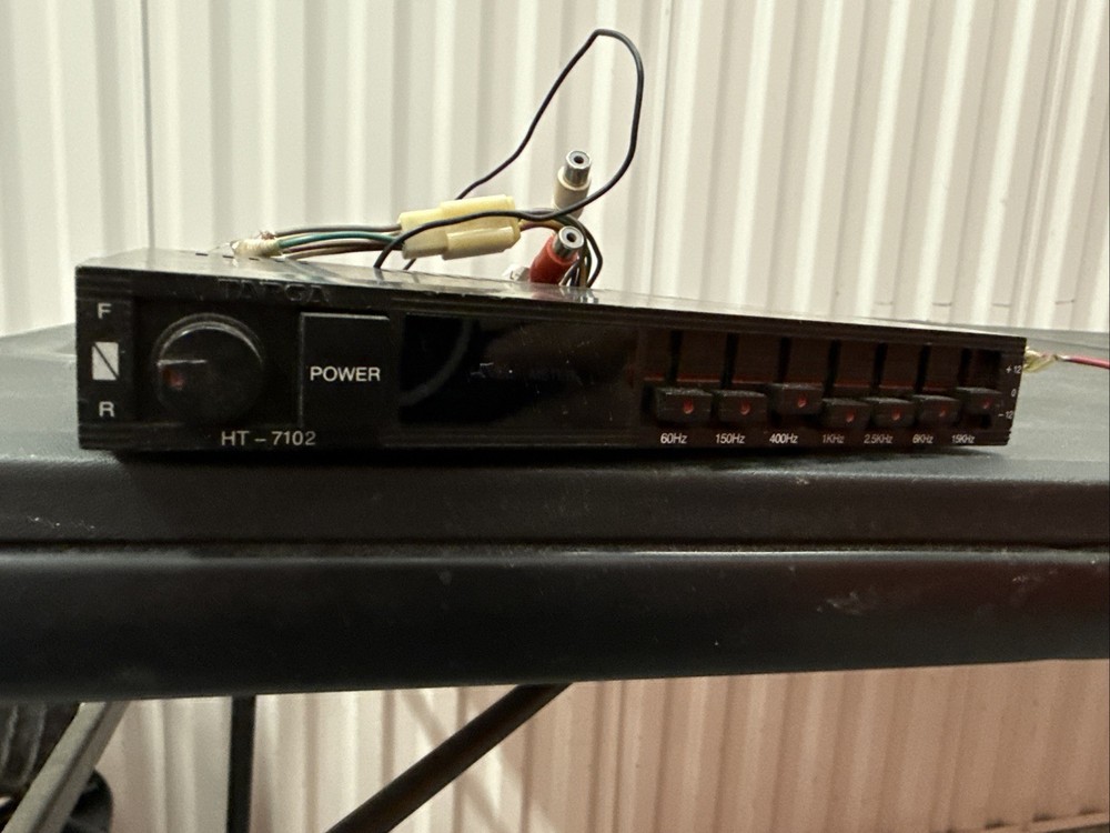 VINTAGE TARGA HT-7102 CAR EQUALIZER TESTED VERY RARE!