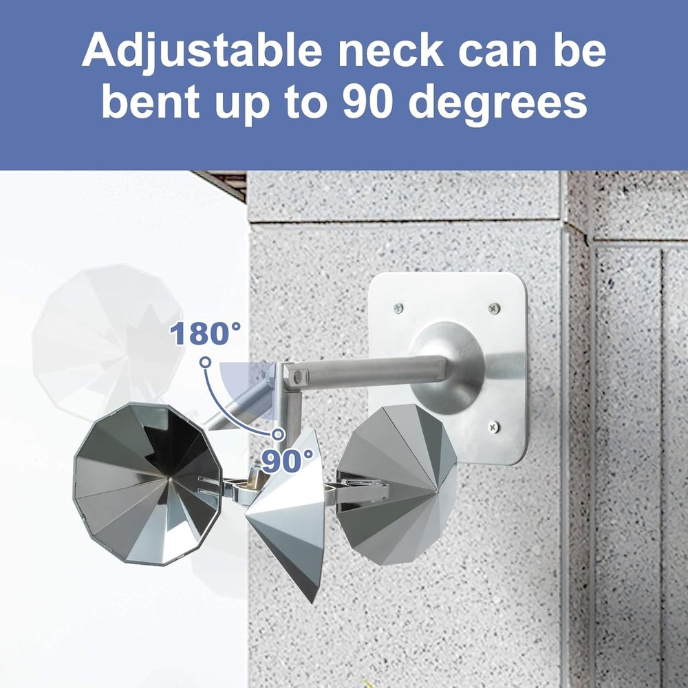 3 PCS Bird Scare Reflective Device - Deter Pigeons & Sparrows Elegantly