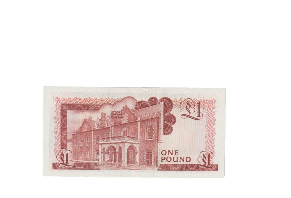 GIBRALTAR 1986 £1 BANKNOTE P20d UNCIRCULATED