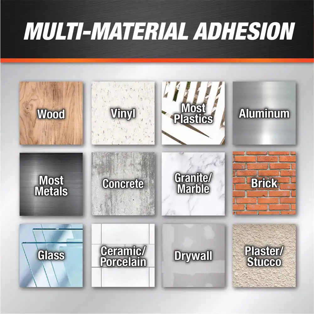 AMP Advanced Modified Polymer 9 Oz. White Kitchen and Bath Sealant