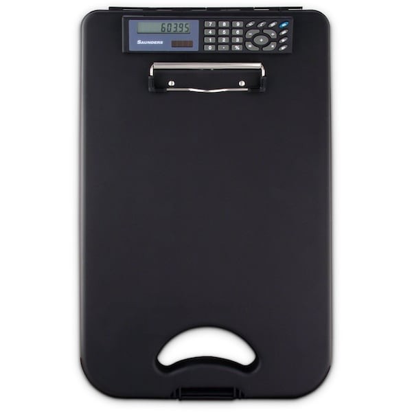 8-1/2" X 11" Plastic Clipboard 1", Black, 00534