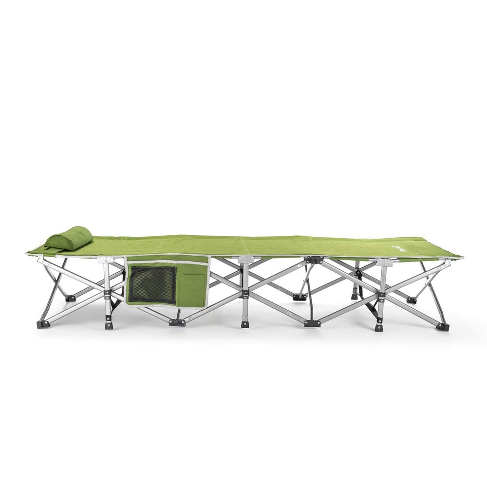 Folding Camping Cot – Extra Strong Single Person Small-Collapsing Bed in a Ba...