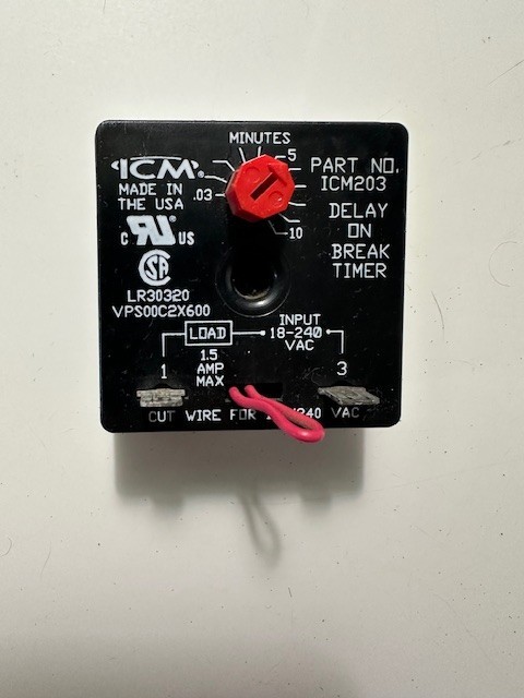 ICM ICM203 Time Delay Relay
