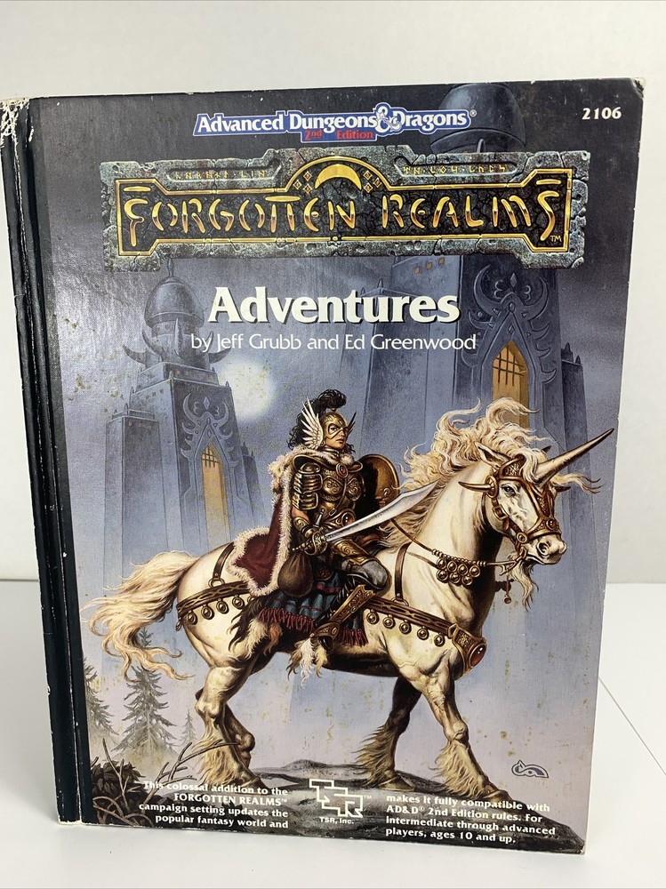 TSR Forgotten Realms Forgotten Realms Adventures 2106
