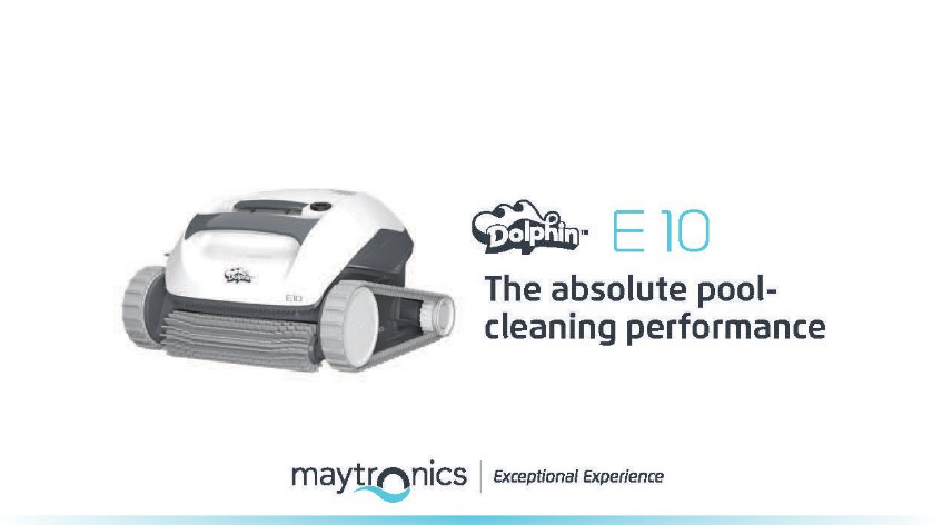 Maytronics E-10 Automatic Robotic Pool Cleaner