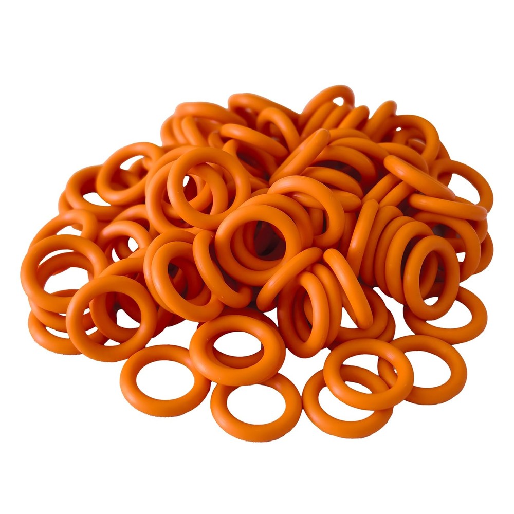 100-Pack 1/4" Pressure Washer O-Rings for Quick Coupler Compatible with M22 C...