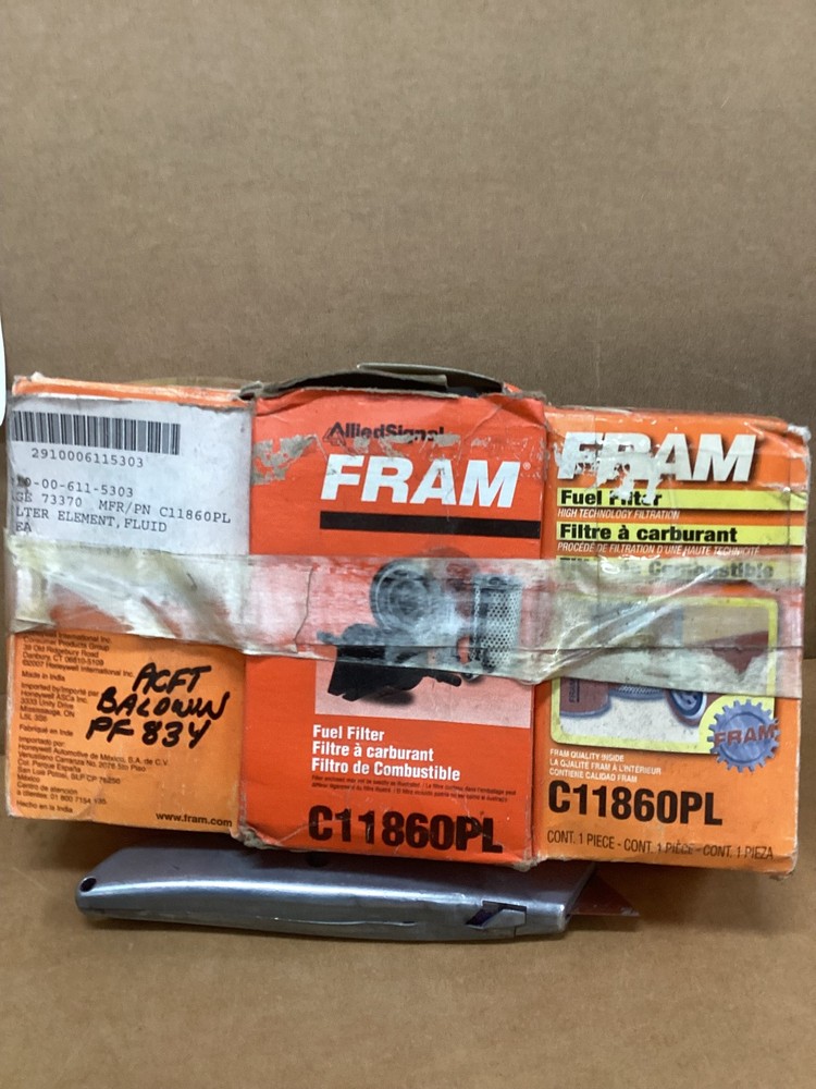 Filter element fluid Fram FLU-419 Freightliner SEE/HMMH , C11860PL