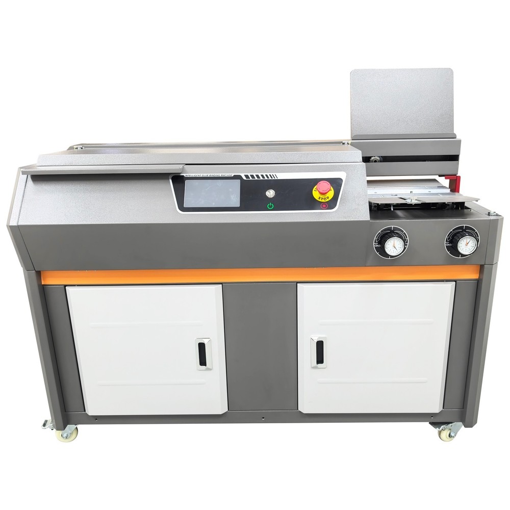 220V A4 Automatic Side Gluing Binding Machine Hot Melt Adhesive Binding Machine