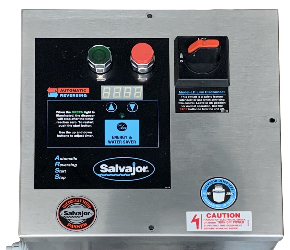 ARSSLD7 Salvajor Auto Reversing Start Stop Disposal Control Panel
