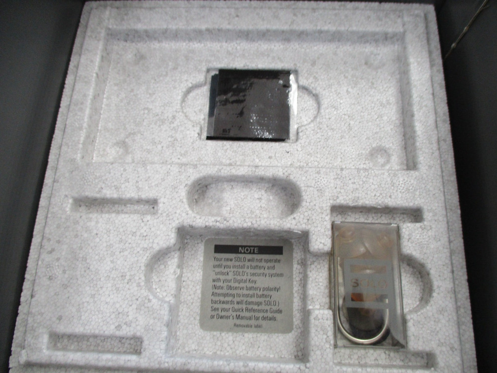Vintage Solo Self Powered Radar Receiver Detector BOX, BRACKET, BOOK, & CASE