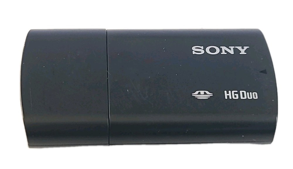 Genuine SONY MSAC-UAH1 Memory Stick PRO-HG Duo USB Adaptor Card Reader - EUC