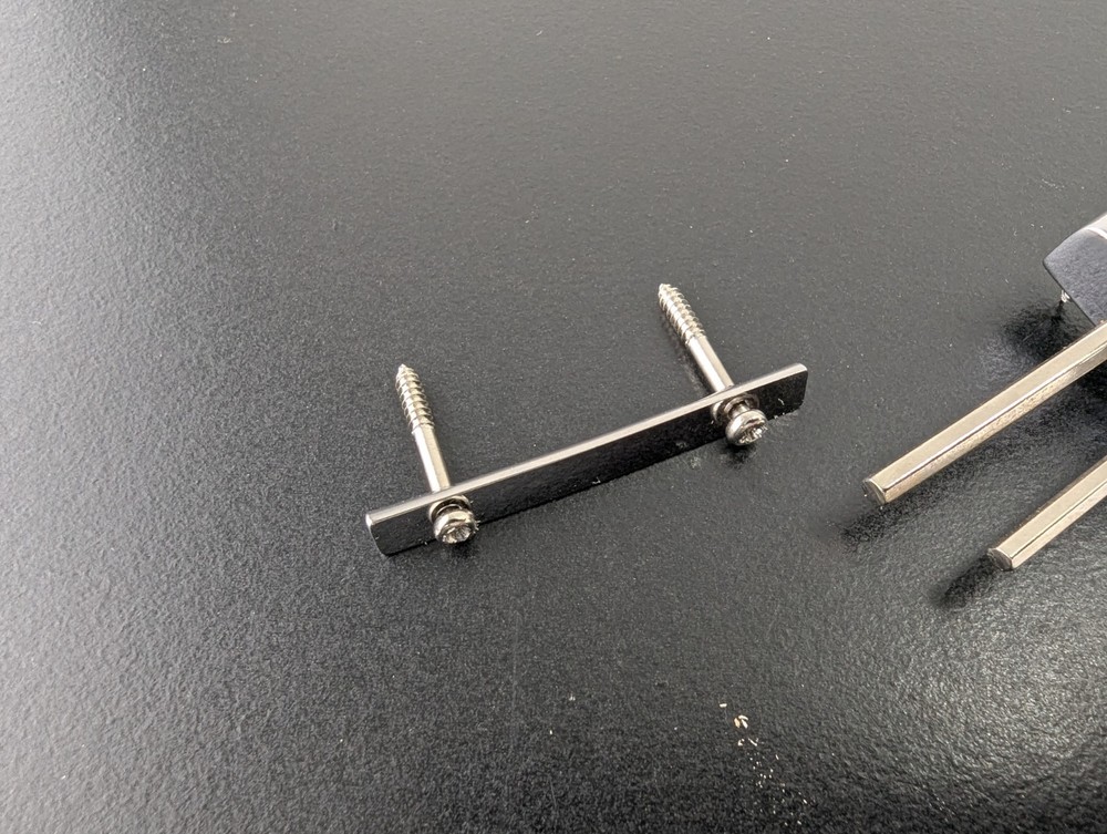 Licensed Floyd Rose WR3 Locking Nut & String Retainer & Wrench Chrome 43mm