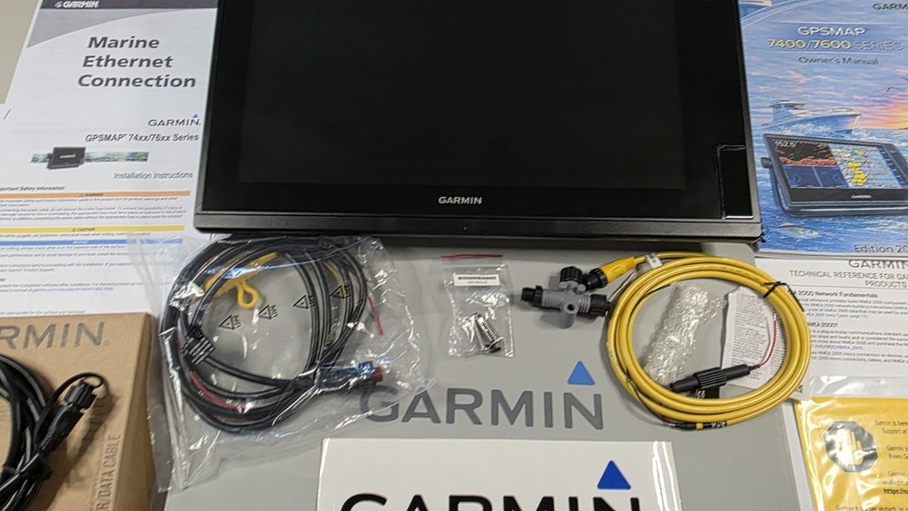 Garmin GPSMAP 7616 16" Marine Chartplotter GPS Fishfinder – Excellent Condition: