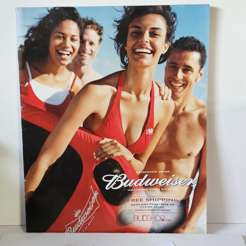 Budweiser Genuine Collection Gift Catalog Summer 2006