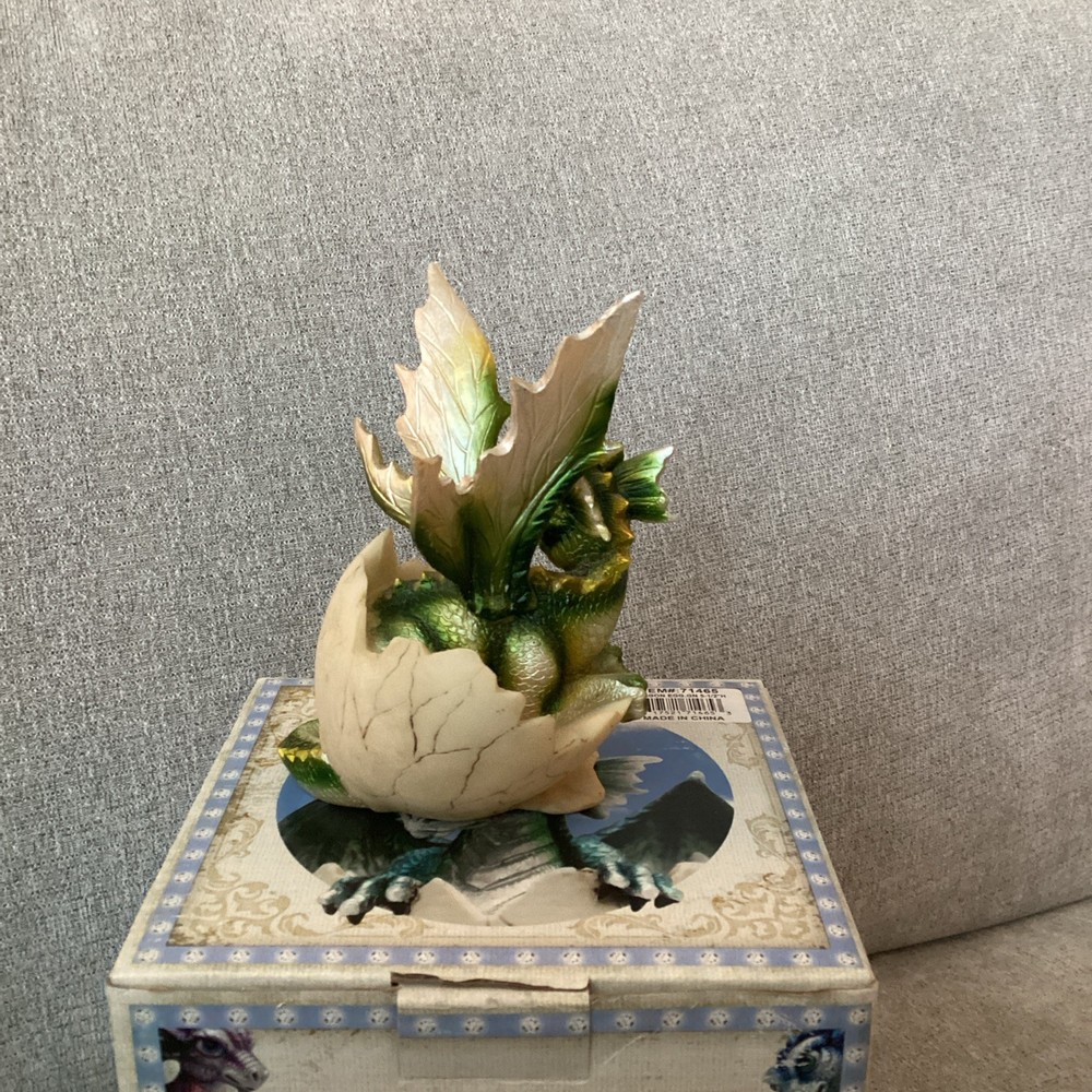Ebros Birthstone Dragon Egg Statue / August