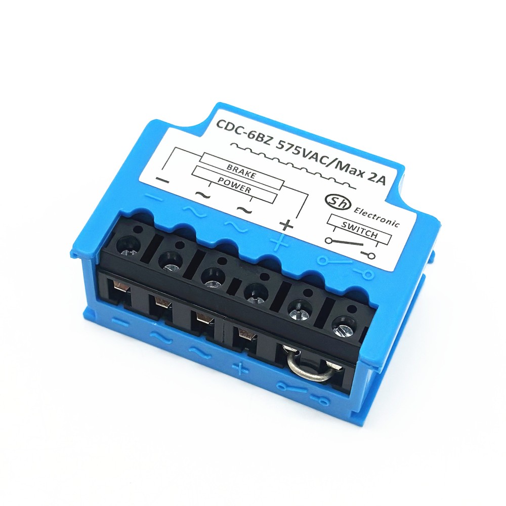 CDC-6BZ 575VAC Max 2A half-wave brake Rectifier Module