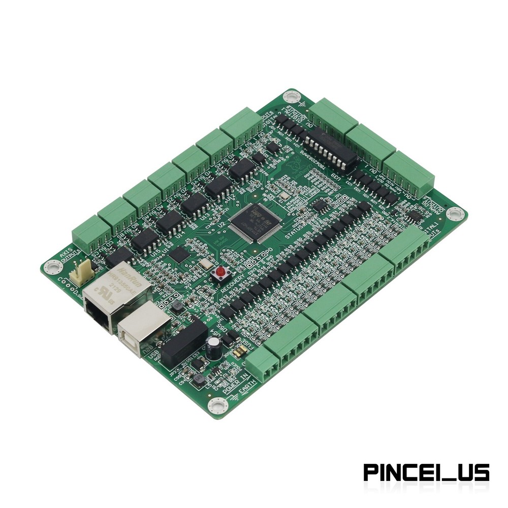 6 Axis Mach3 Controller Board Support USB + Ethernet For CNC Engraving Machine
