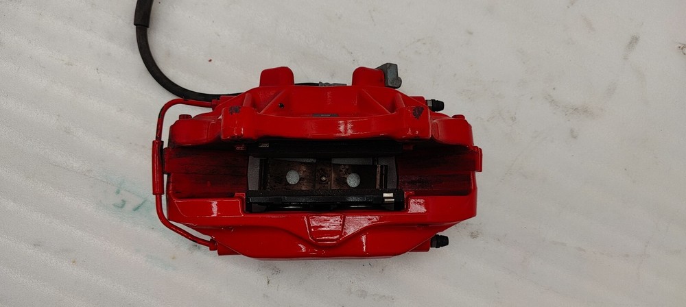 ⭕ 12-20 Tesla Model S Front Driver Side Performance Red Brake Caliper Left OEM