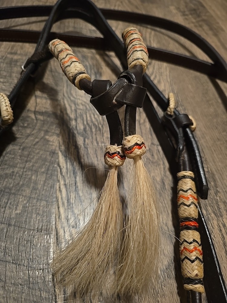 western bridle and reins