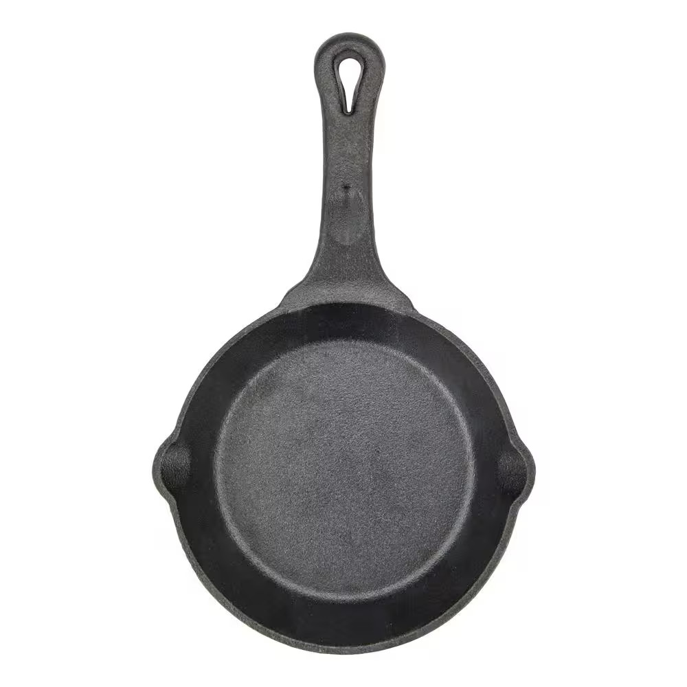 6 In. Cast Iron Skillet Condiment Server