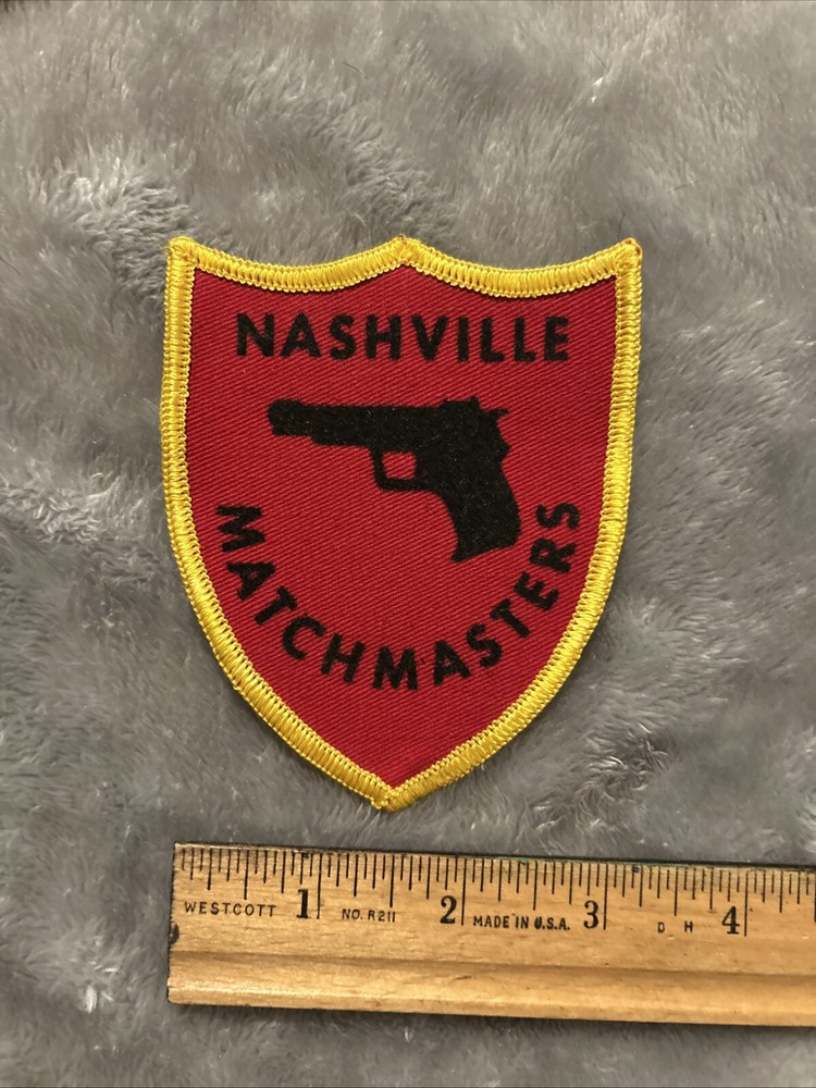 Vintage NASHVILLE MATCHMASTER Patch