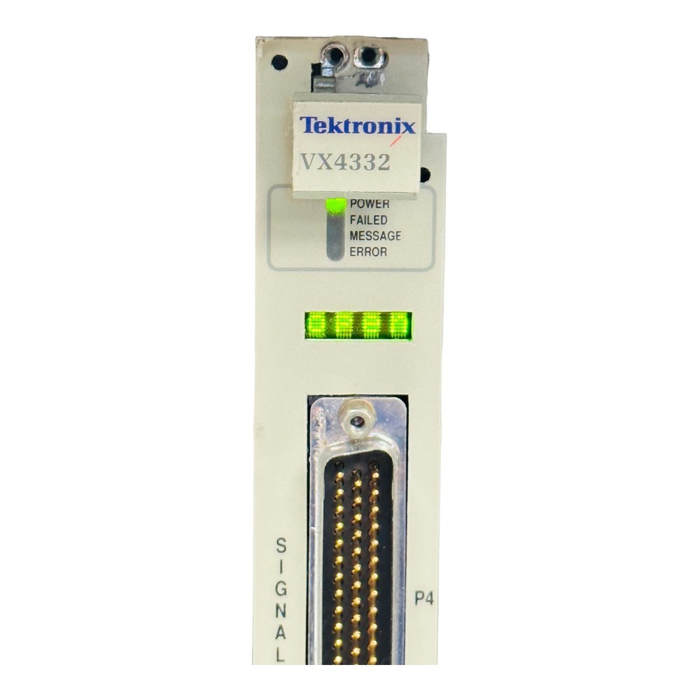 TEKTRONIX VX4332 40CH SCANNER 2-WIRE SCANNER MASTER VXI MODULE SN B010100
