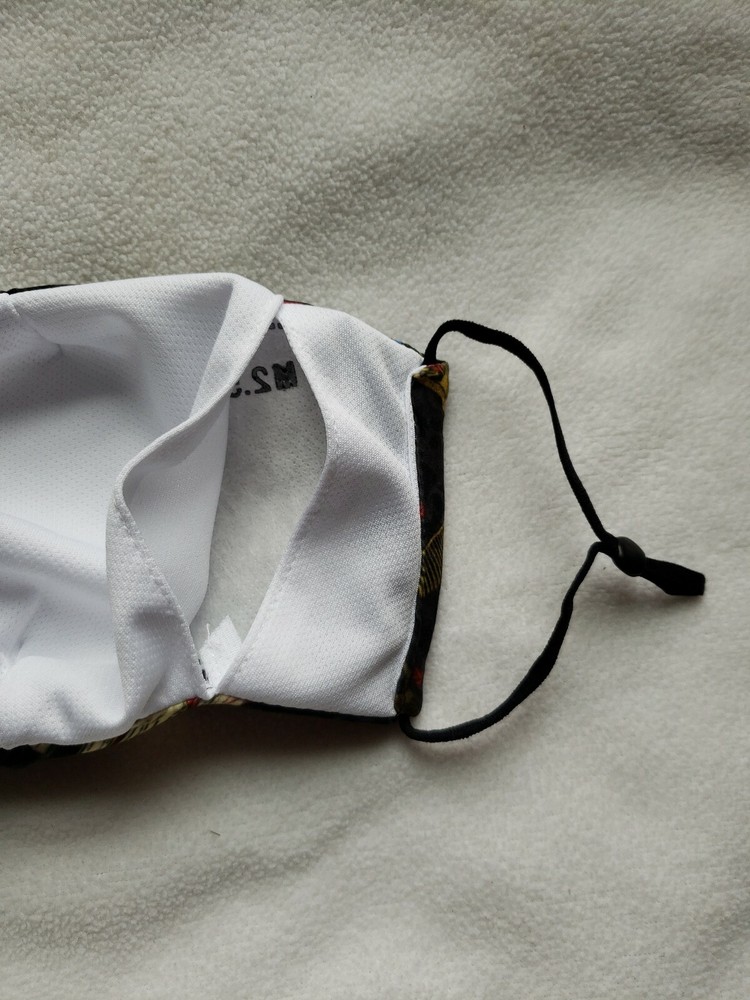 Wizard HP Comfortable Reusable Face Mask w/Pocket PM 2.5Filter Carbon Activated