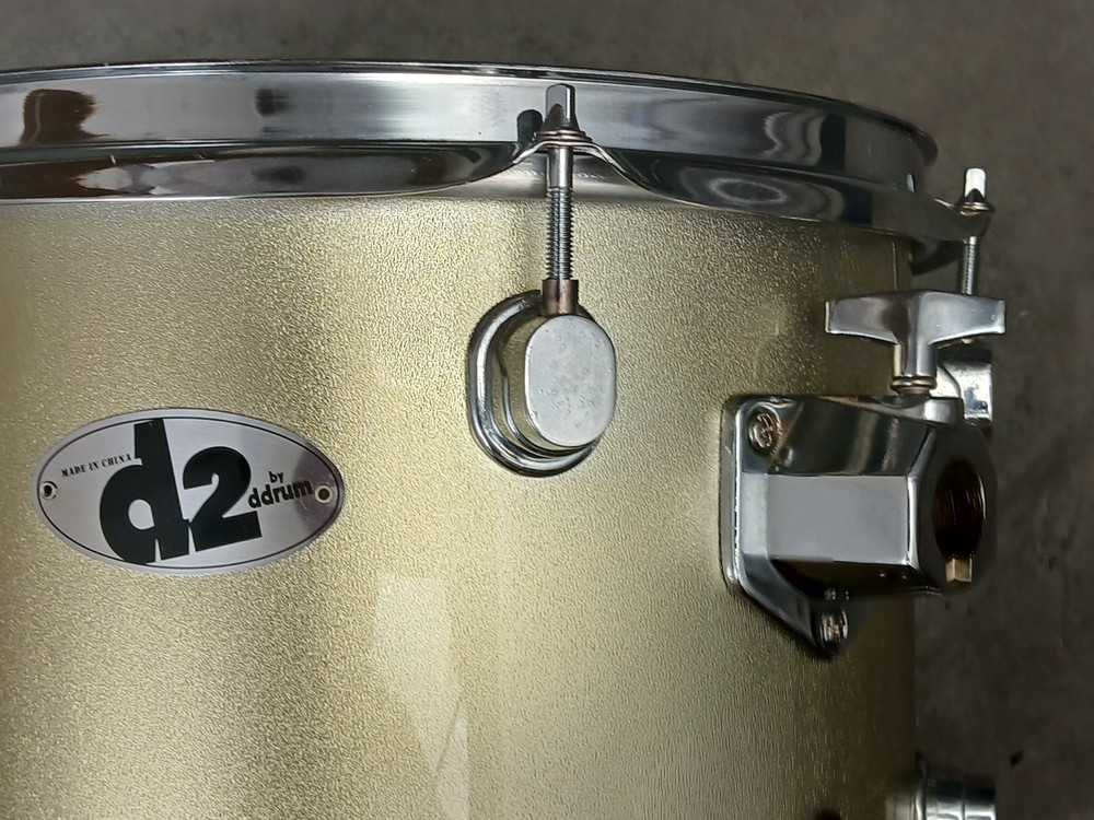 DdRUM D2 12" SILVER TOM DRUM
