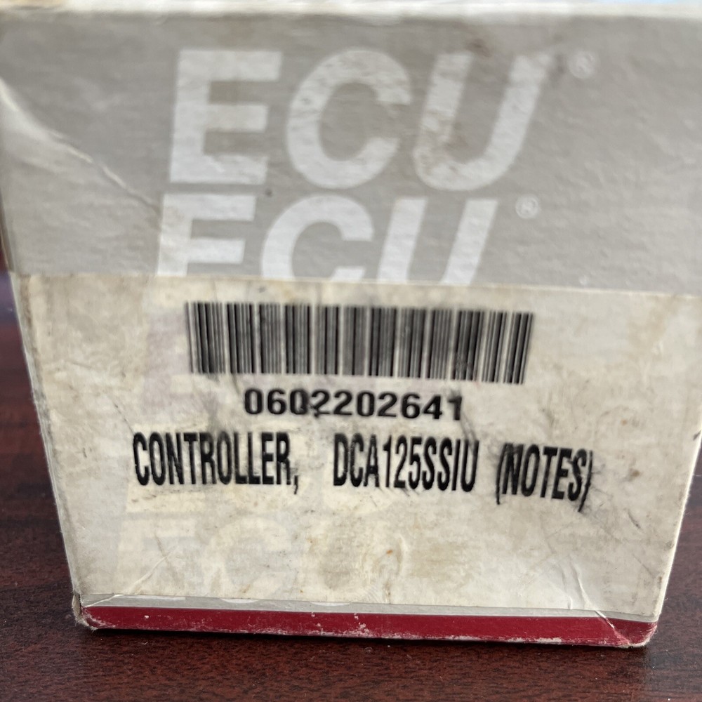 ECU controller DCA125SSIT 0602202641