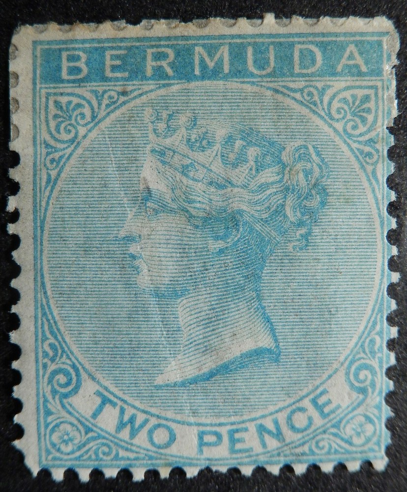 Bermuda Scott # 02, Mint Original Gum (HH)