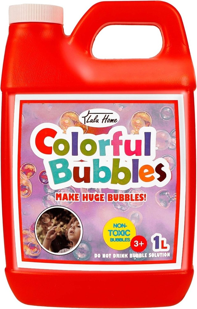 Concentrated Bubble Solution, 1 L/ 33.8 OZ Refill for Bubble Machines, Giant ...