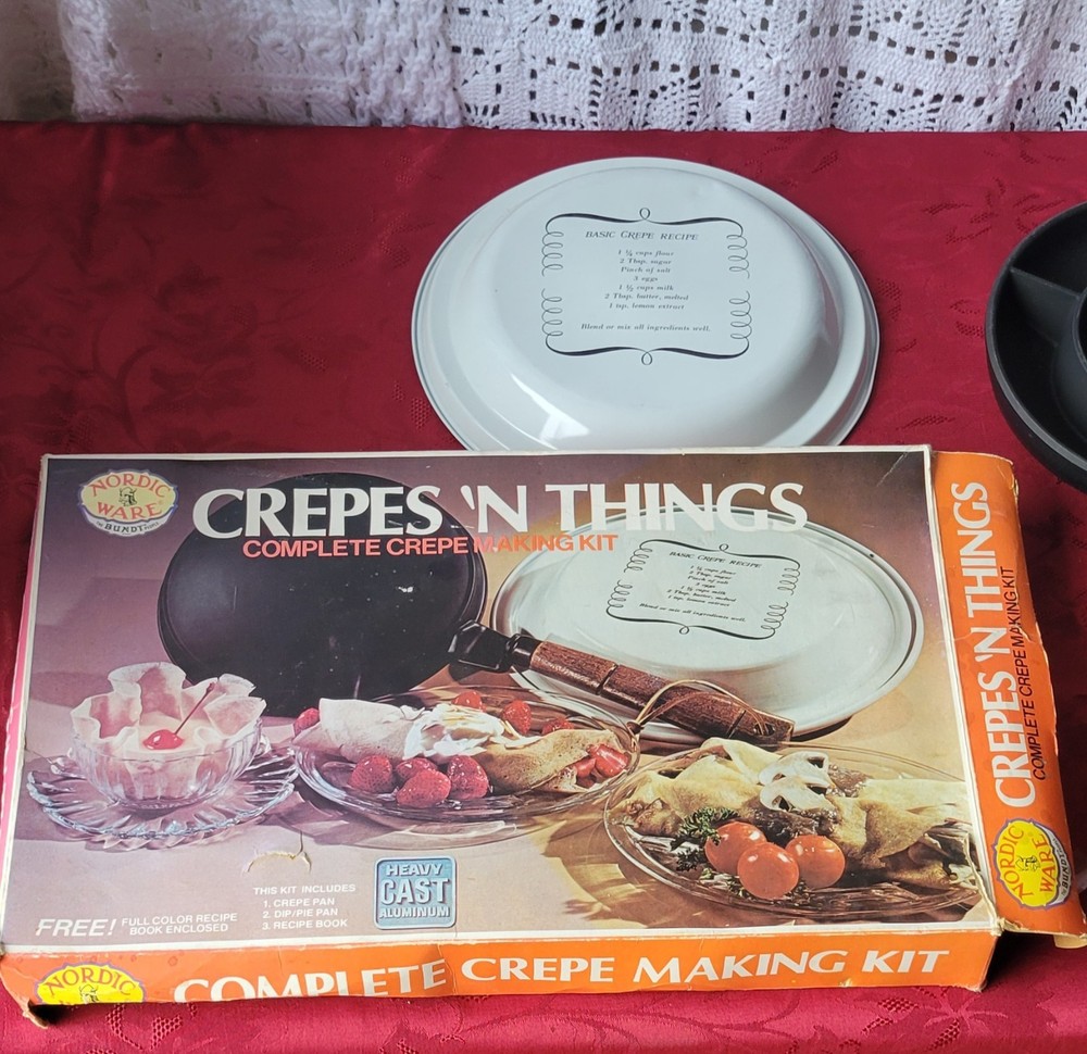 Vintage Crepes N Things Making Kit