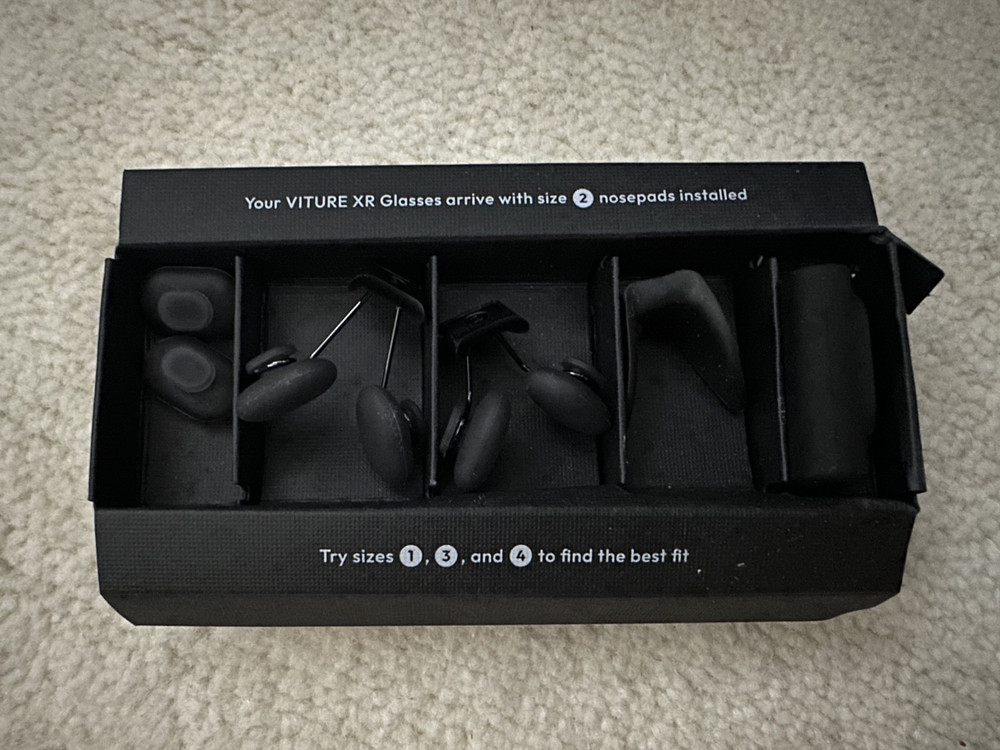 VITURE Pro XR Glasses includes Accessories