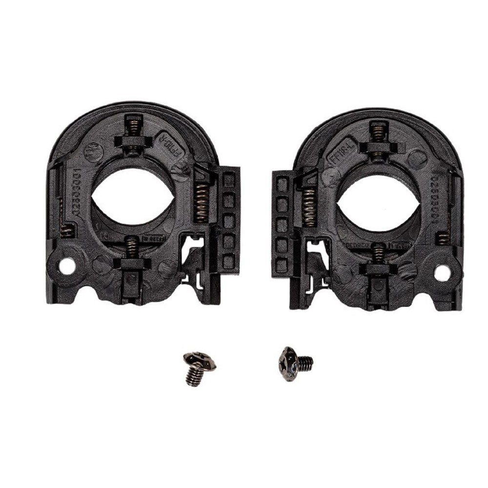 2x Helmet Visor Shield Base Left and Right Sturdy Motorcycle Accessories Replace