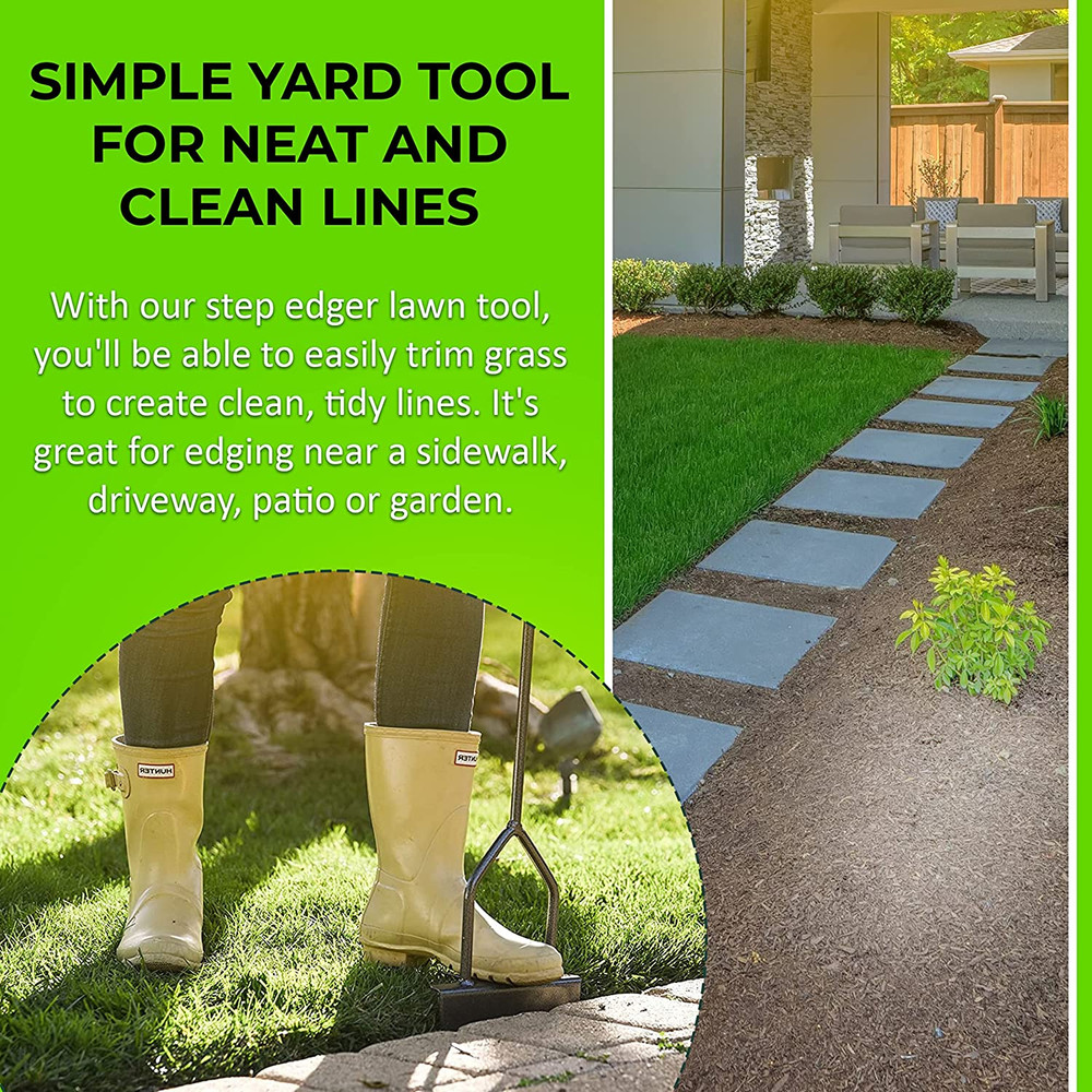 Step Edger - Handy & Durable Gardening Tool for Perfect Lines - Lawn Step Edger