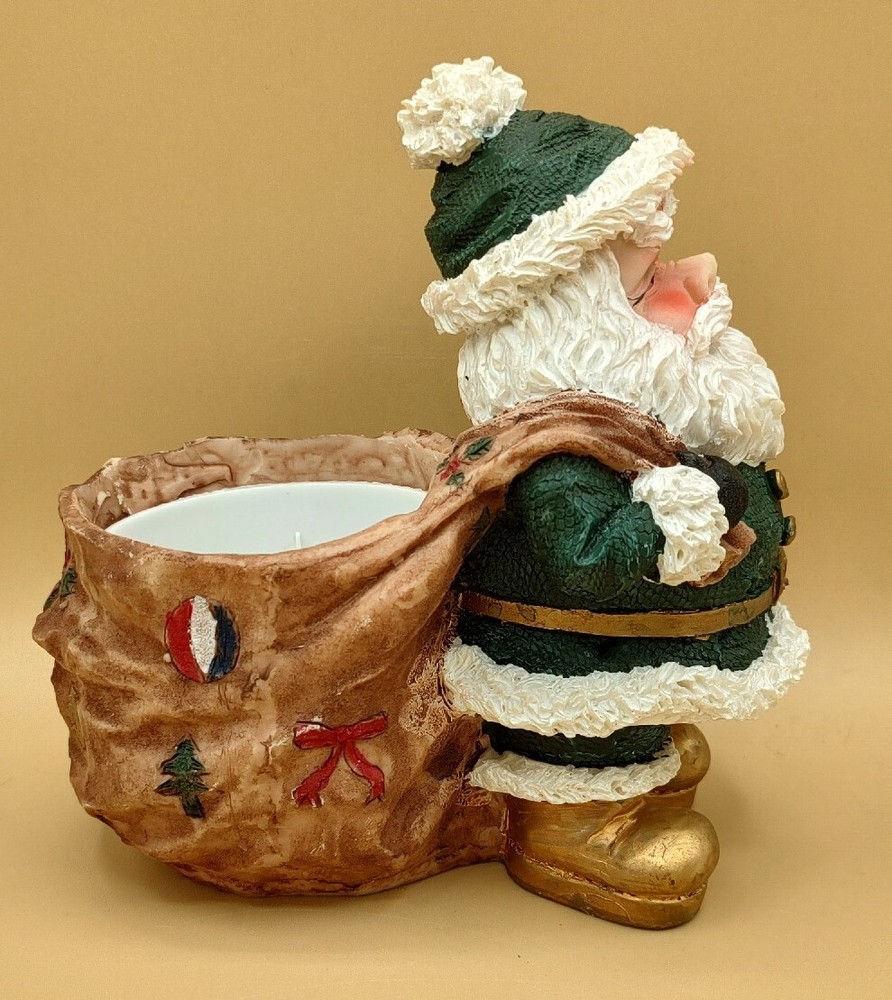 Poly Resin Santa Planter